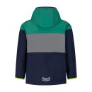 Kinder-Regenjacke / wasserdichte Übergangsjacke mit breitem reflektierenden Streifen – verschiedene Farben