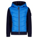 Kinder-Hybrid-Steppjacke mit Reflexpaspeln und Wendebadge...