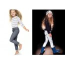 Vollflächig reflektierende Kinder-Stretch-Jeans /...