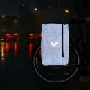 Reflektierender 2in1 Rucksack und Fahrradtasche –...