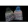 Gestrickte Kinder-Wintermütze mit Reflexgarn und Bommel  – verschiedene Farben