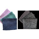 Reflektierender Strick-Schlauchschal – Unisex Loop-Schal – verschiedene Farben