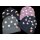 Kindermütze  / Beanie Junior mit reflektierendem Stickmotiv – verschiedene Varianten