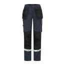 Projob 7513 Damen-Arbeitshose mit Reflexstreifen,...