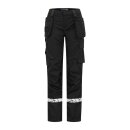 Projob 7513 Damen-Arbeitshose mit Reflexstreifen, Hängetaschen und Kniepolstertaschen EN 17353 – verschiedene Farben