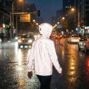 Rote-Reflektierende Funktionsjacke voll reflektierend - Damen & Herren