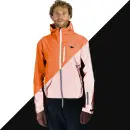 Rote-Reflektierende Funktionsjacke voll reflektierend - Damen & Herren