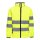 Kinder Softshell-Warnjacke neongelb mit Reflexstreifen - EN 17353