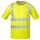 Warnschutz UV-T-Shirt mit Reflexstreifen - Fluoreszierend Gelb in S