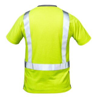 Warnschutz T-Shirt mit Reflexstreifen - verschiedene Farben