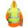 Warnschutz-Softshelljacke mit Kapuze & Reflex - verschiedene Farben