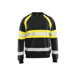 Warnschutz Sweatshirt mit Reflexstreifen - verschiedene Farben