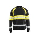 Warnschutz Sweatshirt mit Reflexstreifen - verschiedene Farben