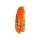 Warnschutz Sweatjacke mit Kapuze und Reflex - Orange in 3XL