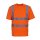 Hi Vis Warnschutz T-Shirt mit Reflexstreifen - Fluo Orange in 4XL