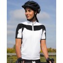 Damen Fahrradshirt mit Reflexpaspeln - verschiedene Farben