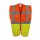 Warnschutzweste mit Reißverschluss und Taschen - verschiedene Farben