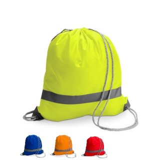 Turnbeutel / Schuhsack / Rucksack mit Reflex - verschiedene Farben