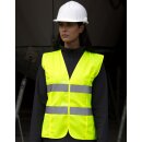 Taillierte Damen-Warnweste mit Klettverschluss - verschiedene Farben