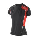 Sport-/Trainings-/Funktions-Shirt Damen mit Reflektorstreifen - verschiedene Farben