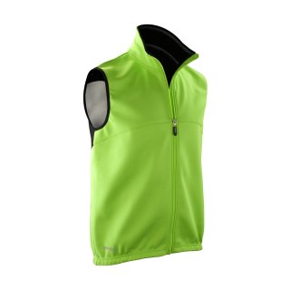 Sportliche Herren-Soft-Shell-Weste mit Reflex - verschiedene Farben
