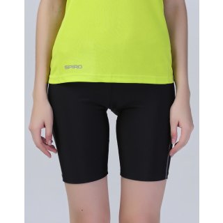 Damen Sport-/Lauf-Shorts mit Reflexdruck