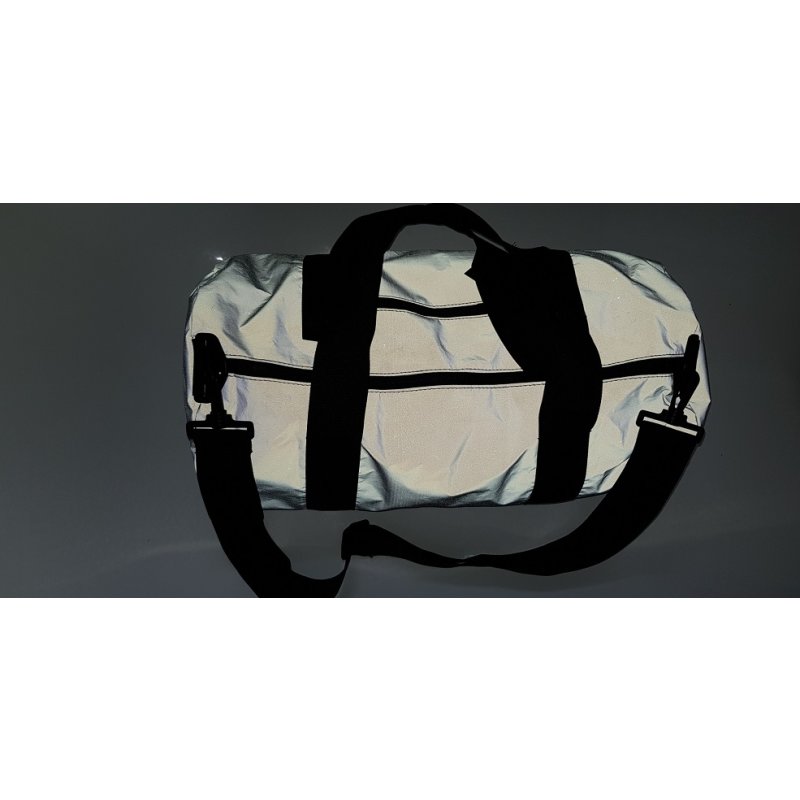 Komplett reflektierende Sporttasche Reisetasche Barrel Pack reflective 