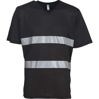 Mesh T-Shirt mit zwei Reflexstreifen - verschiedene Farben