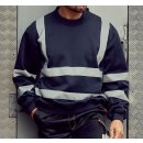 Warn-Sweatshirt Hi Vis mit Reflexstreifen - verschiedene Farben