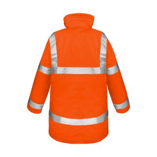 Warnschutz Sicherheitsjacke mit Reflexstreifen - verschiedene Farben
