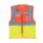 Mesh-Warnweste mit Reißverschluss und Taschen - verschiedene Farben