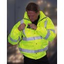 Warnschutz-Bomber-Sicherheitsjacke mit Reflektorstreifen - verschiedene Farben