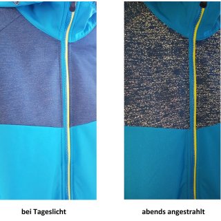 Herren-Softshell-Jacke reflektierend - verschiedene Farben