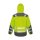 Sicherheits-Softshell-Jacke mit segmentiertem Reflexstreifen - Fluorescent Orange in S