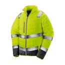 Herren Warnschutz-Stepp-Jacke mit Reflexstreifen - verschiedene Farben