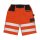 Sicherheits-Warnschutz-Shorts mit Reflexstreifen - Fluorescent Orange in XS