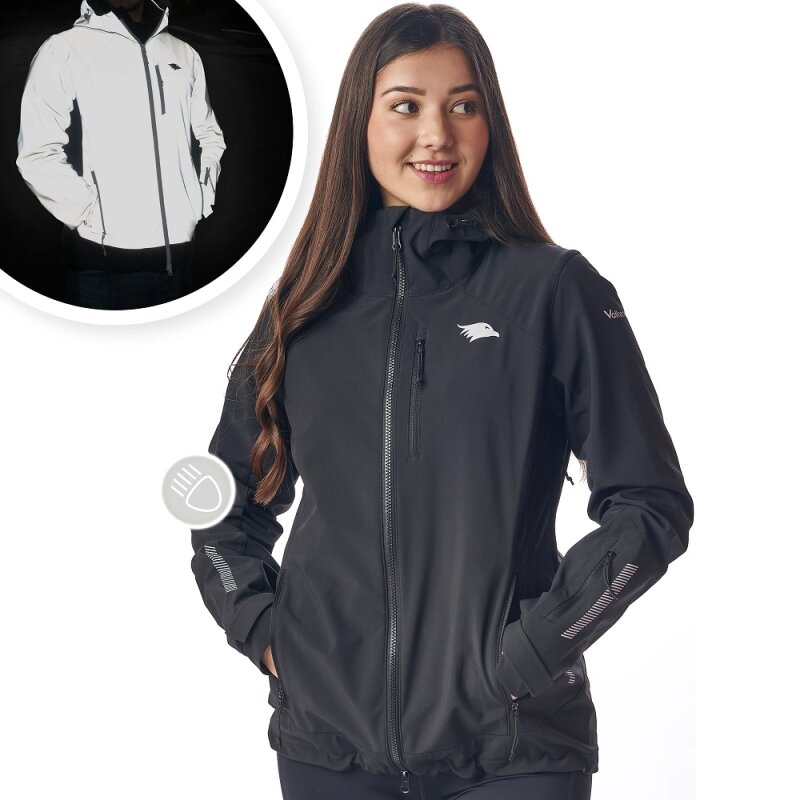 Voll Reflektierende Jacke Damen