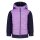 Kinder-Hybrid-Steppjacke mit Reflexpaspeln und Wendebadge – verschiedene Farben